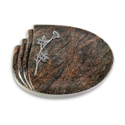 Grabkissen Waves/Himalaya Rose 9 (Alu)