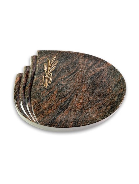 Grabkissen Waves/Himalaya Ähren 1 (Bronze)