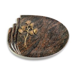 Grabkissen Waves/Himalaya Gingozweig 1 (Bronze)