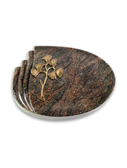 Grabkissen Waves/Himalaya Gingozweig 1 (Bronze)