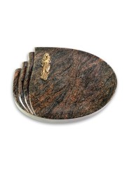 Grabkissen Waves/Himalaya Maria (Bronze)