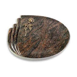 Grabkissen Waves/Himalaya Rose 2 (Bronze)