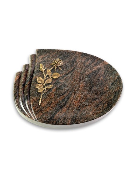 Grabkissen Waves/Himalaya Rose 13 (Bronze)