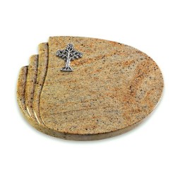 Grabkissen Waves/Kashmir Baum 2 (Alu)