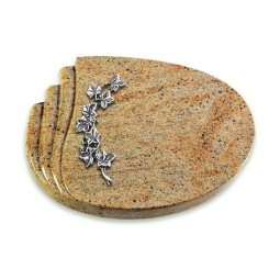 Grabkissen Waves/Kashmir Efeu (Alu)