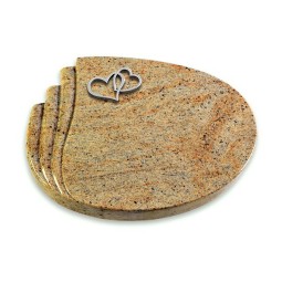 Grabkissen Waves/Kashmir Herzen (Alu)