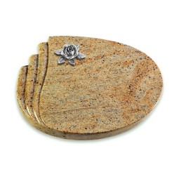 Grabkissen Waves/Kashmir Rose 4 (Alu)