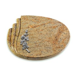 Grabkissen Waves/Kashmir Rose 5 (Alu)