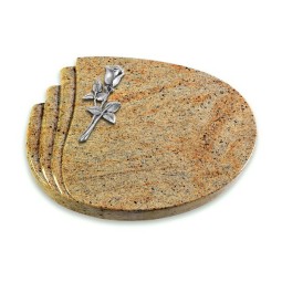 Grabkissen Waves/Kashmir Rose 8 (Alu)