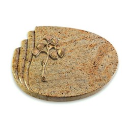 Grabkissen Waves/Kashmir Gingozweig 1 (Bronze)