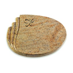 Grabkissen Waves/Kashmir Papillon (Bronze)