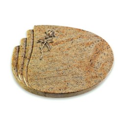 Grabkissen Waves/Kashmir Rose 2 (Bronze)