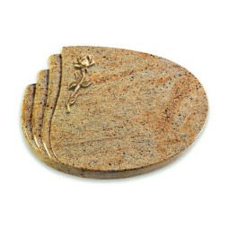 Grabkissen Waves/Kashmir Rose 7 (Bronze)