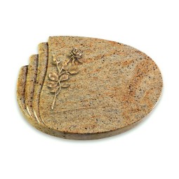 Grabkissen Waves/Kashmir Rose 13 (Bronze)