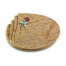 Grabkissen Waves/Kashmir Rose 2 (Color)