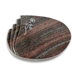 Grabkissen Waves/Paradiso Rose 2 (Alu)