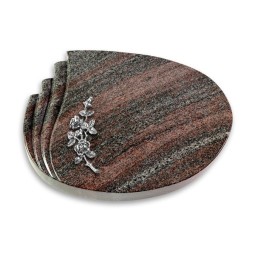 Grabkissen Waves/Paradiso Rose 5 (Alu)