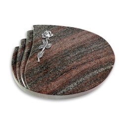 Grabkissen Waves/Paradiso Rose 7 (Alu)