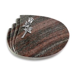 Grabkissen Waves/Paradiso Rose 8 (Alu)