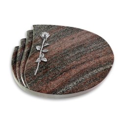 Grabkissen Waves/Paradiso Rose 12 (Alu)