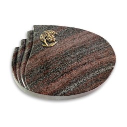 Grabkissen Waves/Paradiso Baum 1 (Bronze)