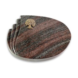 Grabkissen Waves/Paradiso Baum 3 (Bronze)
