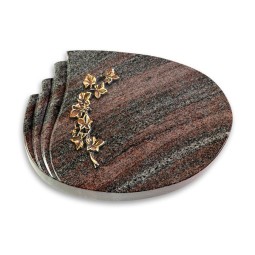 Grabkissen Waves/Paradiso Efeu (Bronze)
