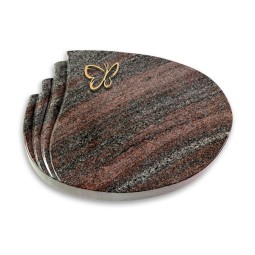 Grabkissen Waves/Paradiso Papillon (Bronze)