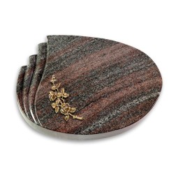 Grabkissen Waves/Paradiso Rose 5 (Bronze)
