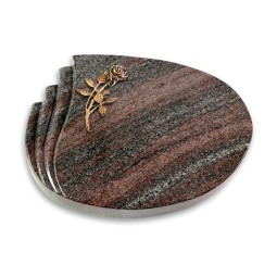 Grabkissen Waves/Paradiso Rose 6 (Bronze)