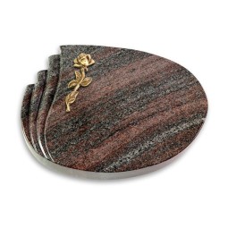 Grabkissen Waves/Paradiso Rose 7 (Bronze)
