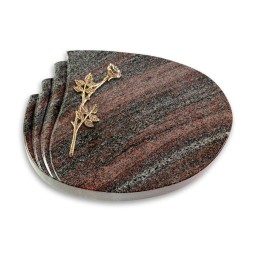 Grabkissen Waves/Paradiso Rose 9 (Bronze)