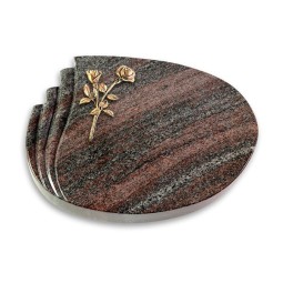 Grabkissen Waves/Paradiso Rose 10 (Bronze)