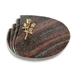 Grabkissen Waves/Paradiso Rose 11 (Bronze)