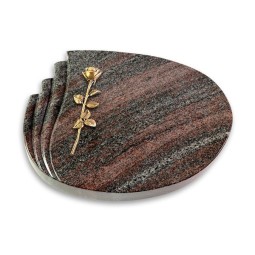 Grabkissen Waves/Paradiso Rose 12 (Bronze)