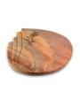 Grabkissen Waves/Rainbow Rose 6 (Bronze)