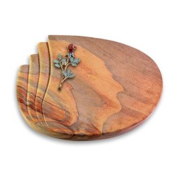 Grabkissen Waves/Rainbow Rose 7 (Color)