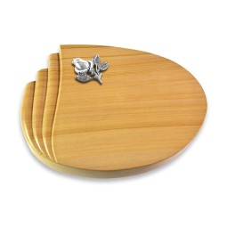 Grabkissen Waves/Woodland Rose 3 (Alu)