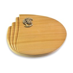 Grabkissen Waves/Woodland Baum 1 (Bronze)