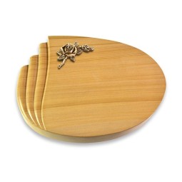 Grabkissen Waves/Woodland Rose 1 (Bronze)