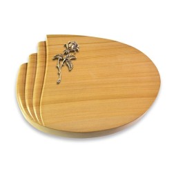 Grabkissen Waves/Woodland Rose 2 (Bronze)