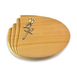 Grabkissen Waves/Woodland Rose 8 (Bronze)