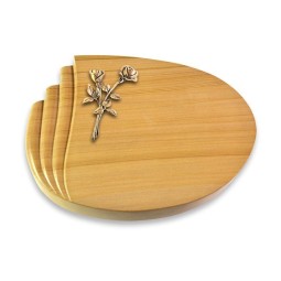 Grabkissen Waves/Woodland Rose 10 (Bronze)