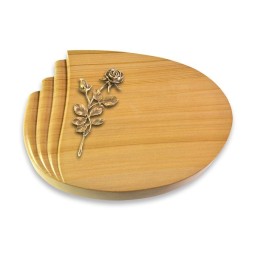 Grabkissen Waves/Woodland Rose 13 (Bronze)