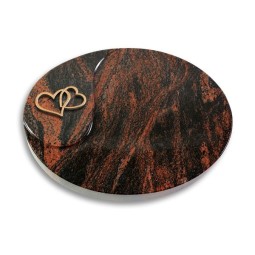 Grabkissen Yang/Aruba Herzen (Bronze)