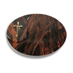 Grabkissen Yang/Aruba Kreuz/Ähren (Bronze)