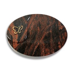 Grabkissen Yang/Aruba Papillon (Bronze)