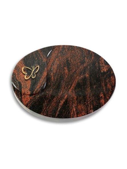 Grabkissen Yang/Aruba Papillon (Bronze)