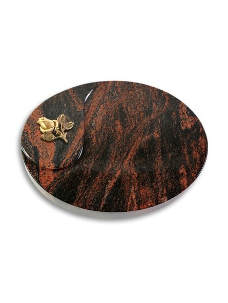 Grabkissen Yang/Aruba Rose 3 (Bronze)