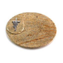 Grabkissen Yang/Kashmir Kreuz/Rose (Alu)